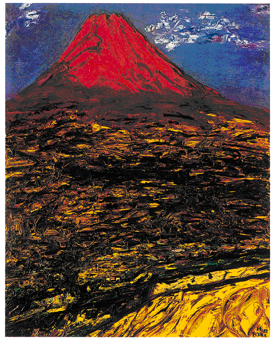 林武 「富士」 1965年