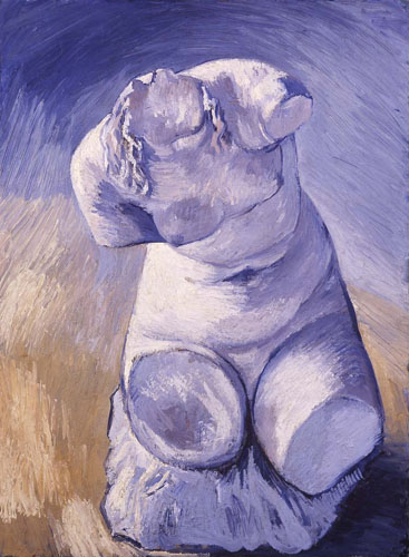 フィンセント・ファン・ゴッホ 「石膏トルソ（女）」 1887～88年 画布、油彩 73.7×54.4cm メナード美術館蔵 