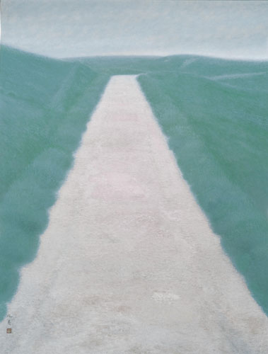 東山魁夷 「道」 1950年 東京国立近代美術館蔵