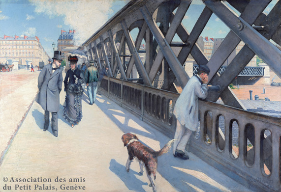 「ヨーロッパ橋」　　1876年　アソシアシオン・デ・ザミ・デュ・プティ・パレ ©Association des amis du Petit Palais, Genève 