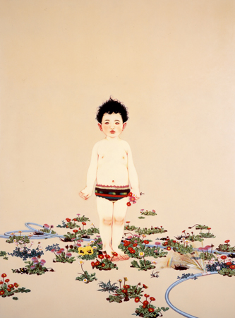 安藤正子「おへその庭」2010年　愛知県美術館蔵　© Masako Ando