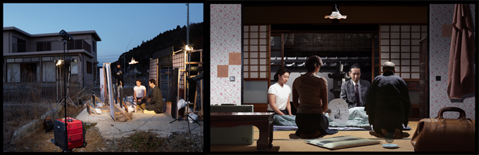 東京物語－B cameraシリーズ　2013年　二連の写真