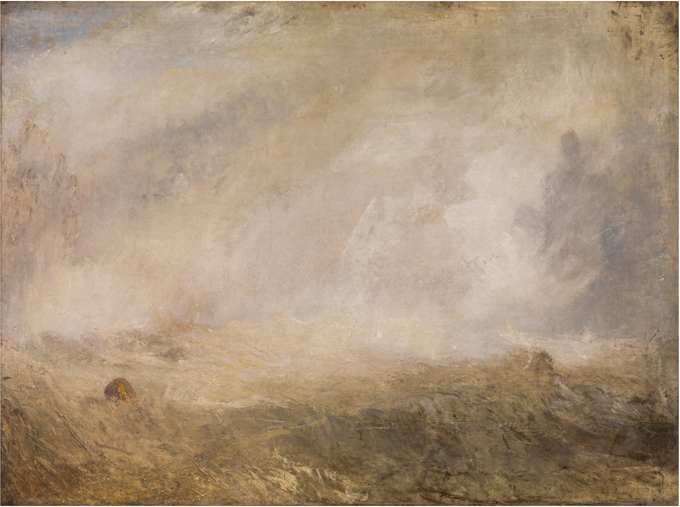 ジョゼフ・マロード・ウィリアム・ターナー《ブイのある海景》1840年頃　テート ©Tate, London 2014