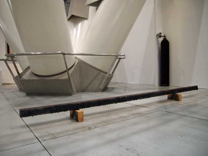 「ヴェネツィアが見た日本の現代アート」では「「もの派」から辿る20世紀」で菅木志雄らの作品が展示された。