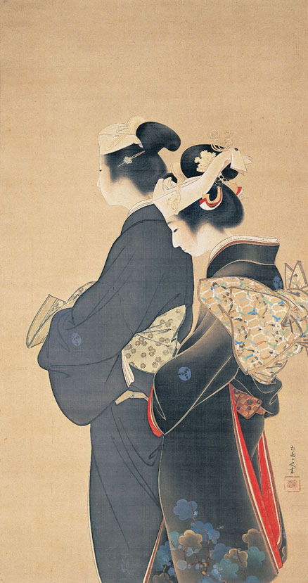 《人生の花》明治32 （1899）年 京都市美術館蔵 　　後期（10月13日～11月3日）のみ