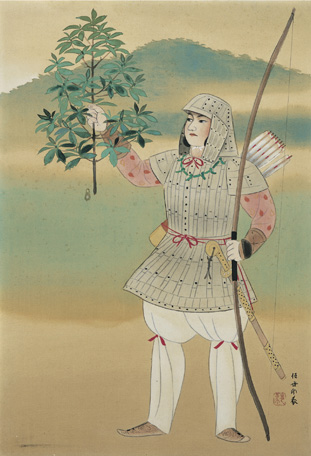 堂本印象「橿原の図（若き武人）」1937年　橿原神宮蔵