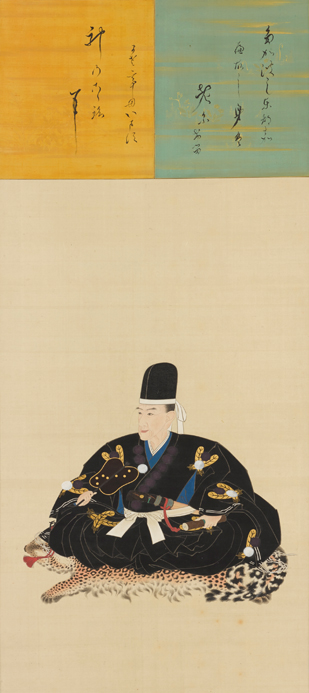 鈴木其一「河合寸翁像」天保8（1837）年　絹本著色　姫路市立城郭研究室蔵