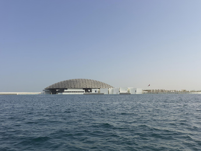 From the sea © Louvre Abu Dhabi - Photography Roland Halbe