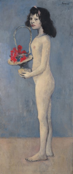 パブロ・ピカソ《花かごを持つ少女》1905年　© Christie’s Images Limited 2018 