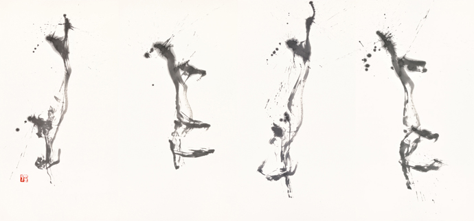 鈴木響泉「非非」2015年　作家蔵　Suzuki Kyosen　Bad is Bad (Hihi)2015　Collection of Artist