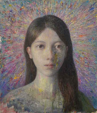 《portrait♯8》　2022年　53.0×45.5cm
