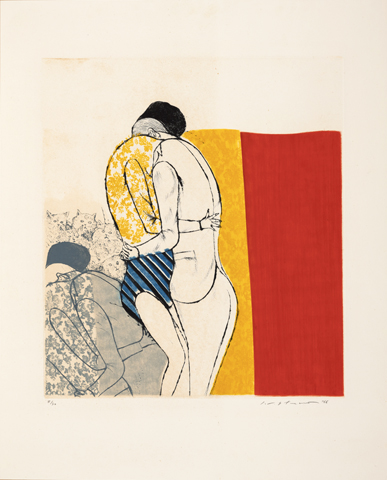 池田満寿夫《愛の瞬間》1966年　広島市現代美術館