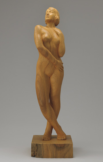 現代の美術の世界に何か一つ、新しい風を吹きこみたいものと願っている自分の気持ち、何かに感動したいと願う気持ちを作品に託してみた。