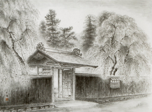 3月に入っても雪に耐える魚沼です。この地より更に北の陸奥角館の桜に感動しました。<br />
鮮やかな桜の由来は、330年程前、京都からお興入れされた公家のお姫様が持参された3本のしだれ桜の苗を丹精されて、今では400本の桜が町を飾ると伝えられます。粋な黒塀に薄紅色のしだれ桜が映えて、絵のような美しさでした。