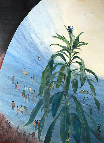 この木は一般に「幸福の木」と呼ばれ、どこにでもある観葉植物です。<br />
幸福になる「鍵」は……<br />
まず、まやかしの無い天の意思を知ることだと思います。