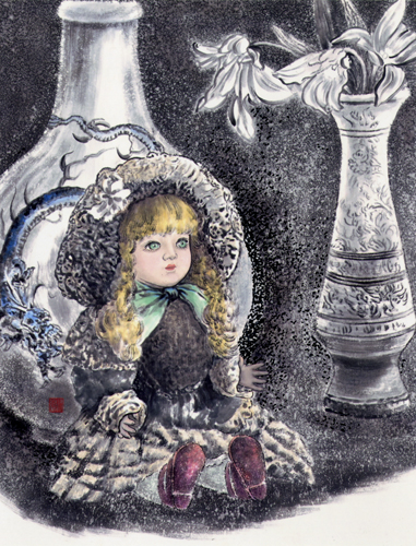 私の愛すべきものには、目に見えない命が宿って居ます。<br />
その、潜む命からにじみ出る声を謙虚に素直に受け止める作業は、私の心を高揚させ、全ての悩みから私を解放します。元気が湧き出て来るのです。描くことが私の活力の源です。