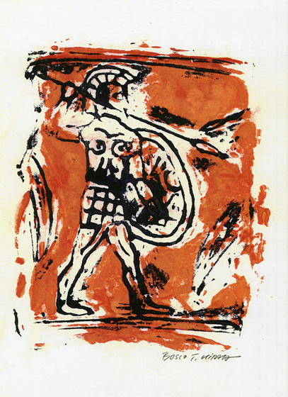 古代人はこの宇宙と大自然の創造主に畏敬の念を抱きつつ、人と人との交わりの中で生きてきた。それは洞窟画であり、壁画であり、壺や像や文字にしてその様子を残してきた。<br />
私が彼等への郷愁と憧れを抱くのは、現代の飛躍的な文明の発展の中心においても、私達もまた彼等の精神の後を歩みつつ生きているからなのだと思っているからである。