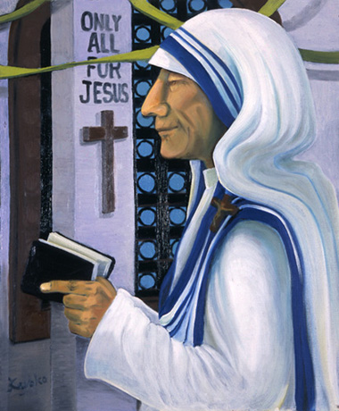 2012年はマザーテレサの帰天15年にあたりました。<br />
彼女の初来日は1981年４月でした。その後相次いで２回来日なさり物は豊かでも心が貧しいと日本の印象を語られました。<br />
私はその3回の来日の機会全てマザーの講演やミサに出かけ、数多くのクロッキーを描きました。その後2回インドを取材、マザーテレサを描き続けています。