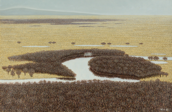 春を望む湿原、雨で水かさを増し蛇行する河川、芽吹きの木々がどこまでも続くセピア色の草原、雄大な北の湿原は、いつも新鮮な感動を与えてくれる。