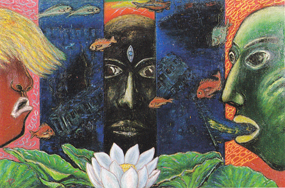 「鬼神」は生者に禍福をもたらす存在である。<br />
正に現代を象徴している忘れてはならない神である。